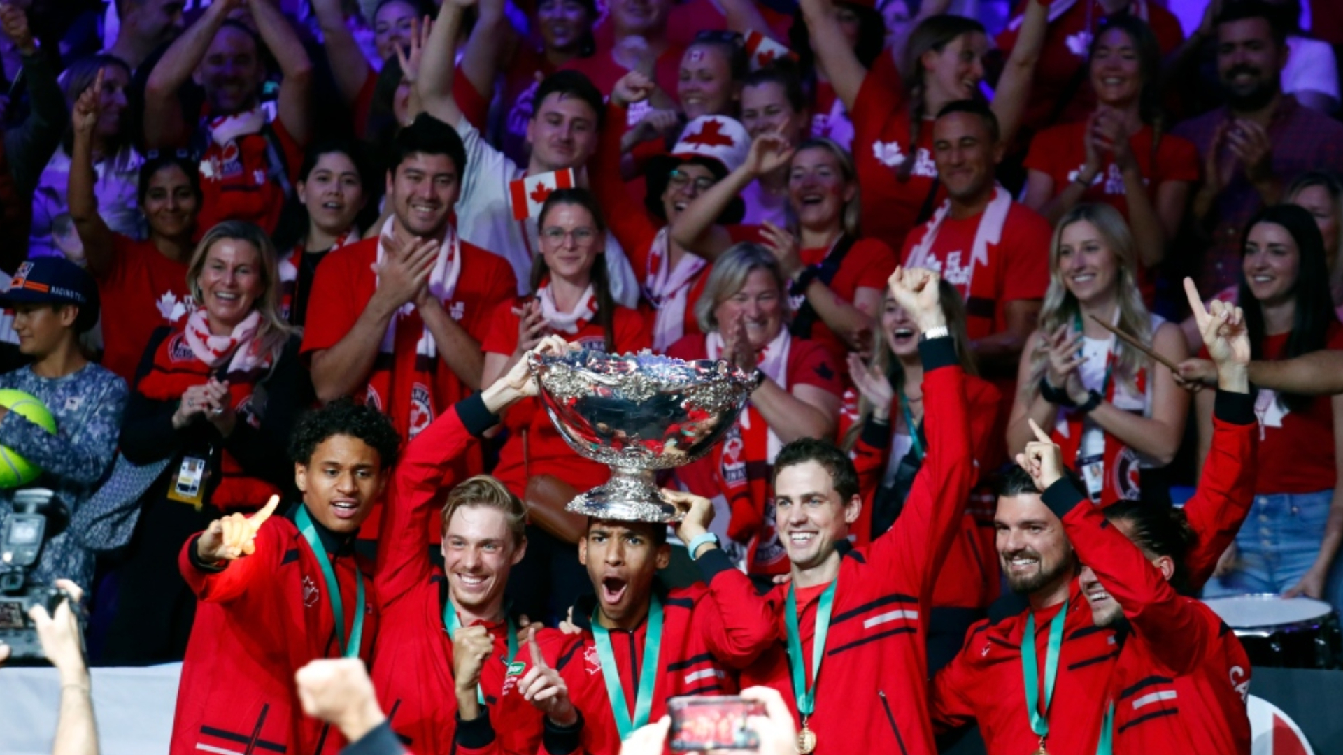 Canada takes home the Davis Cup for the first time
