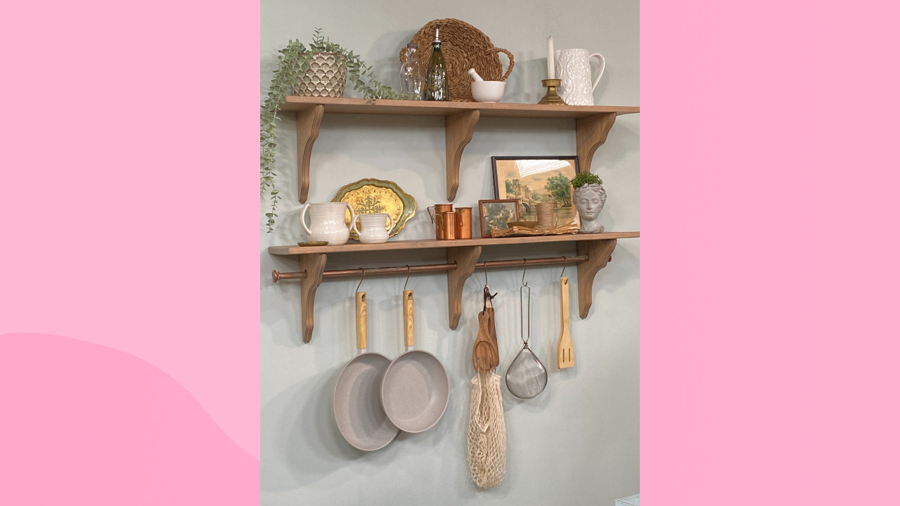 How to build DIY wall shelving with hooks Video Cityline