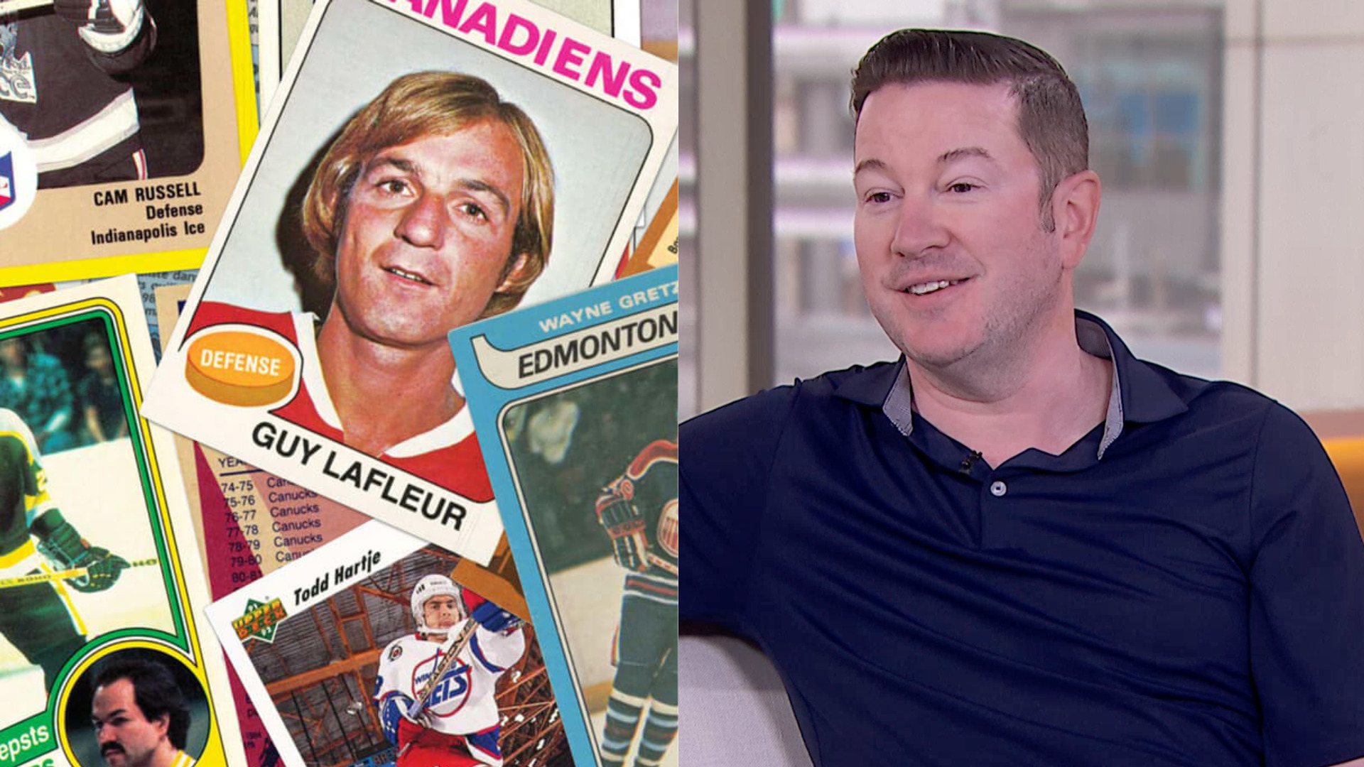 Sportsnet host has over 70,000 trading cards and shares how you can get in on the hobby