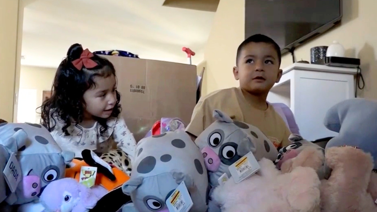 This little boy has been collecting toys for foster children in need since he was 3