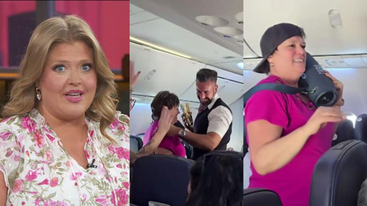 These passengers got a little WILD to kick off their flight to Cancun