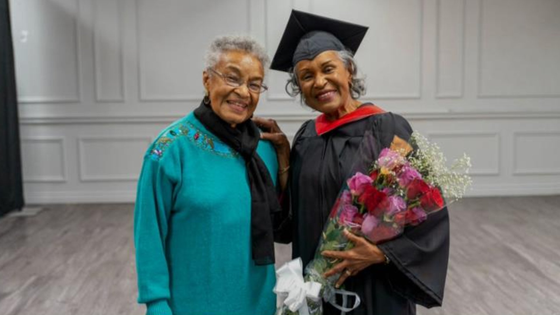 85 year old graduate gets standing ovation at convocation – Breakfast ...