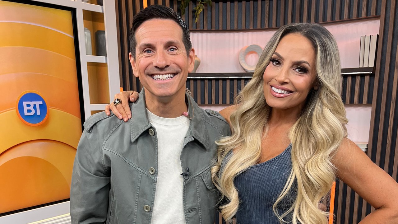 WWE star Trish Stratus stops by BT!