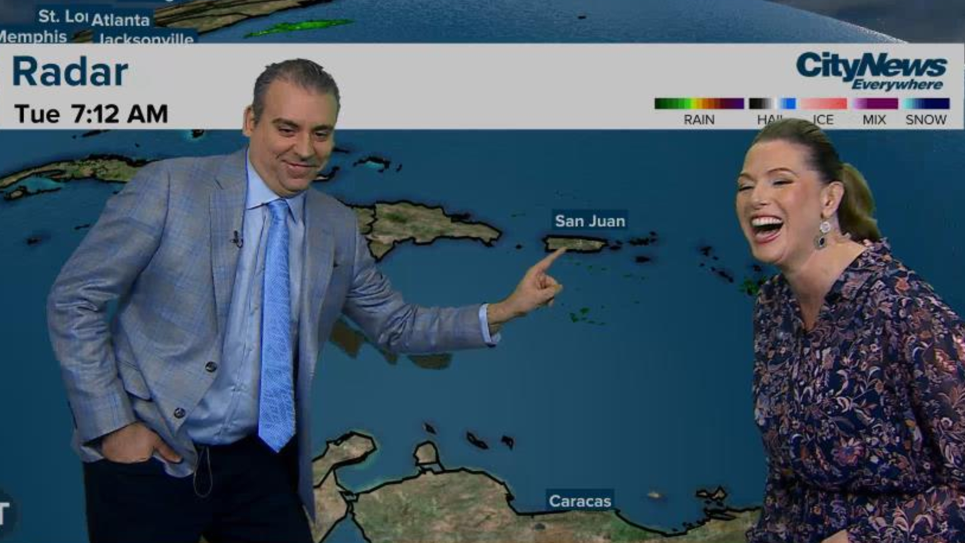 We put Sid and Dawn's weather reporting skills to the test