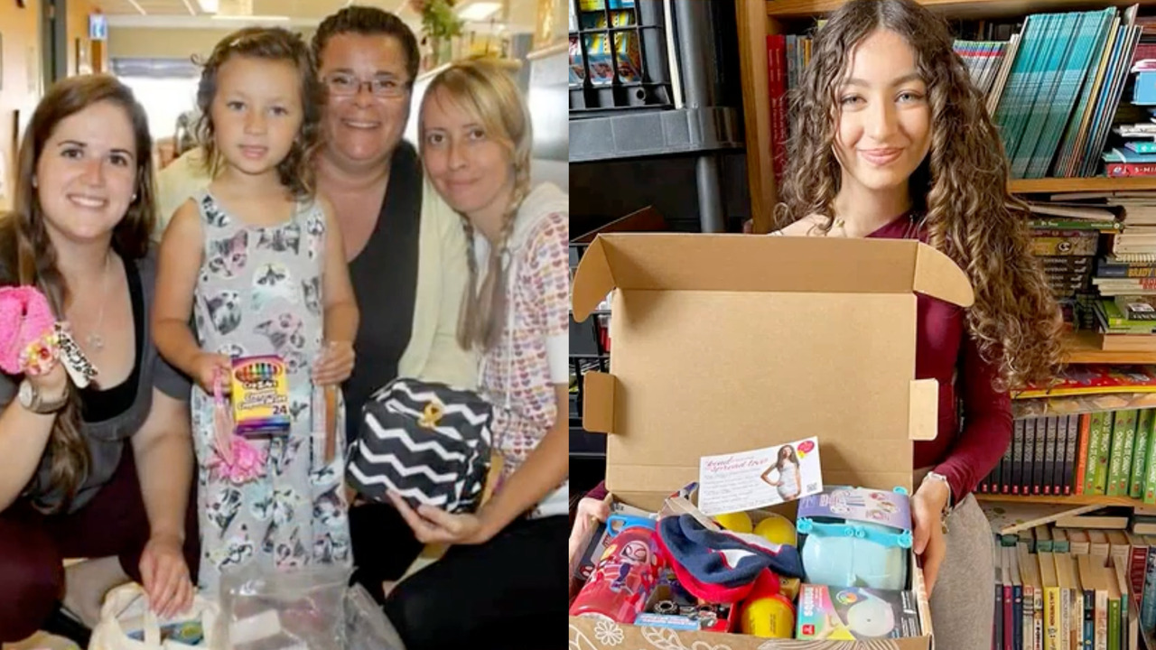 The heartfelt story behind this 15-year-old's mission to bring comfort to children with cancer