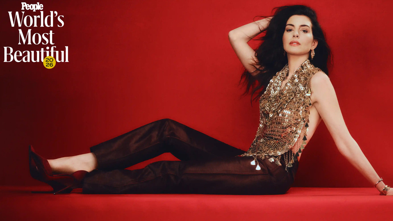 Anne Hathaway announced as PEOPLE's most beautiful cover star