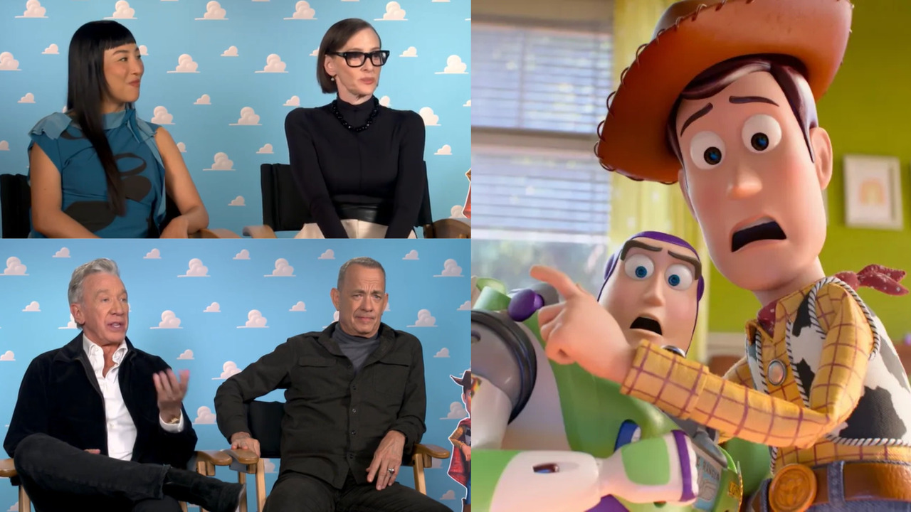 To infinity and beyond! Tom Hanks and Tim Allen on 'Toy Story 5'