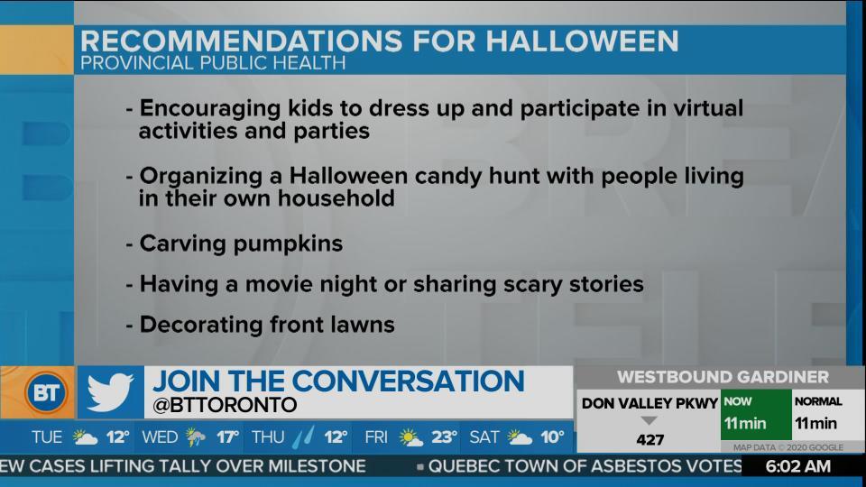 Ontario S Recommendations For Halloween Ontario S Recommendations For Halloween