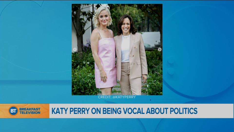 Katy Perry on being vocal about politics