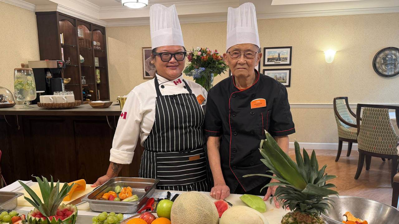 Meet the incredible family of chefs creating intricate fruit sculptures for Sunrise of Aurora