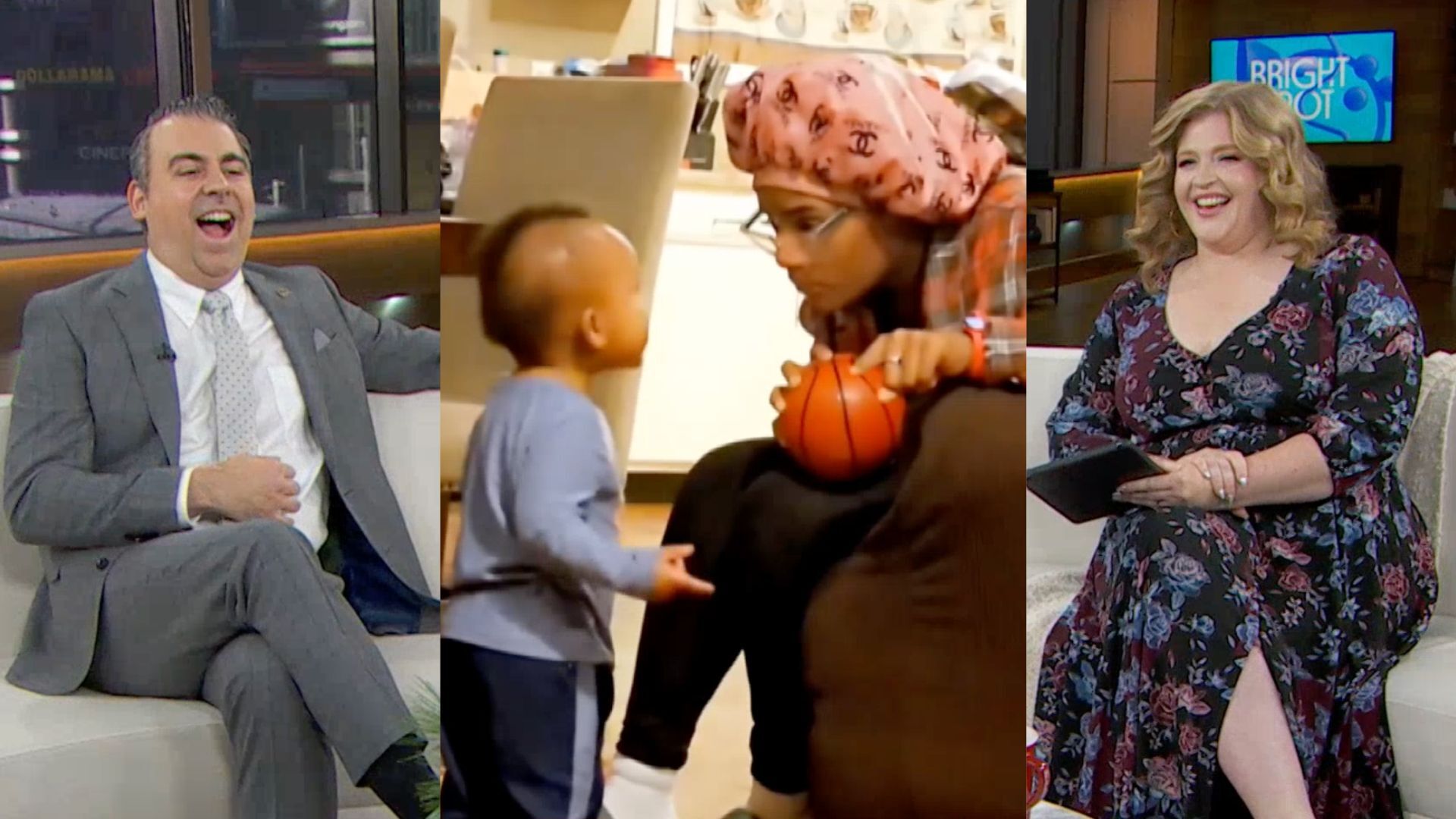 WATCH as this mom gives her son a slam dunk of a pep talk