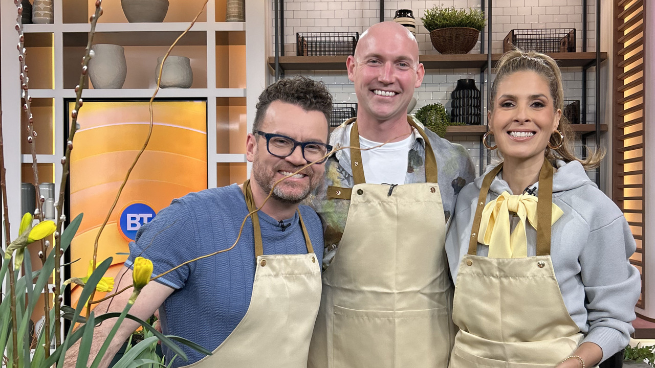 How to build an easy layered spring planter