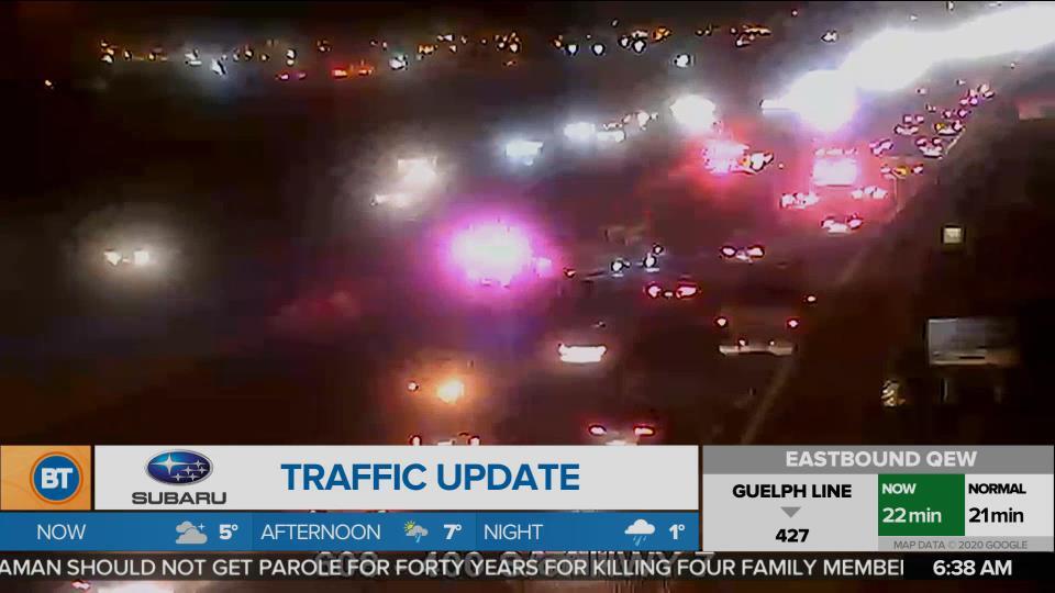 BT Traffic @ 6:30am!