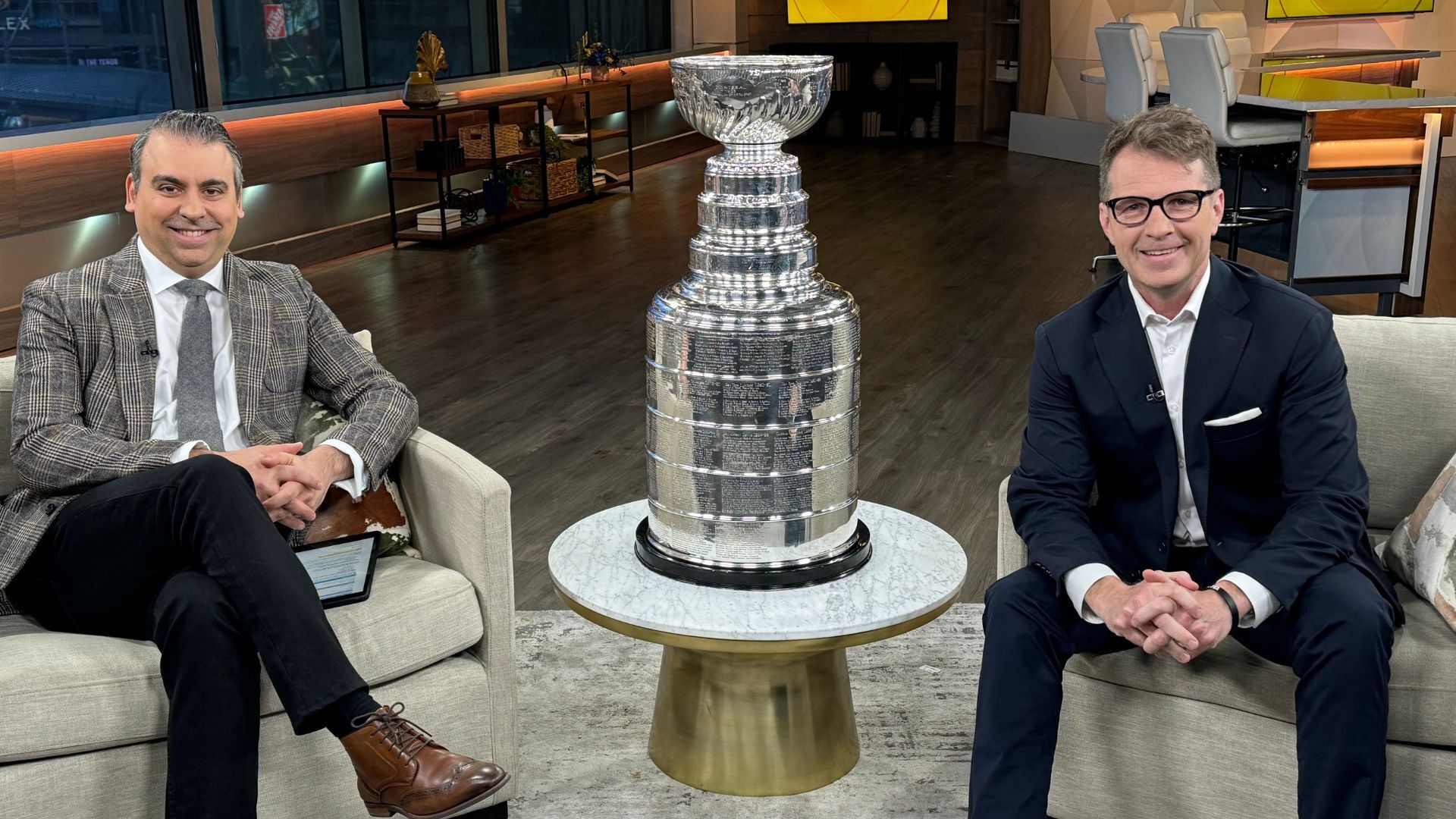 The Stanley Cup joins us LIVE in studio