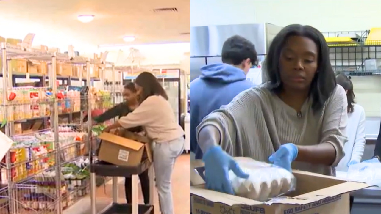 Tammie lends a helping hand at the Yonge Street Mission