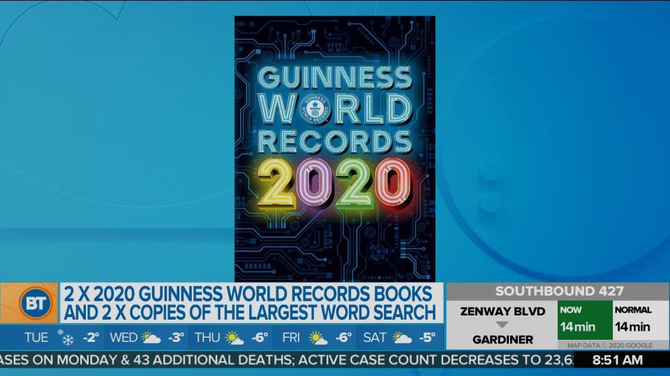 Enter the Guinness World Records Museum Giveaway