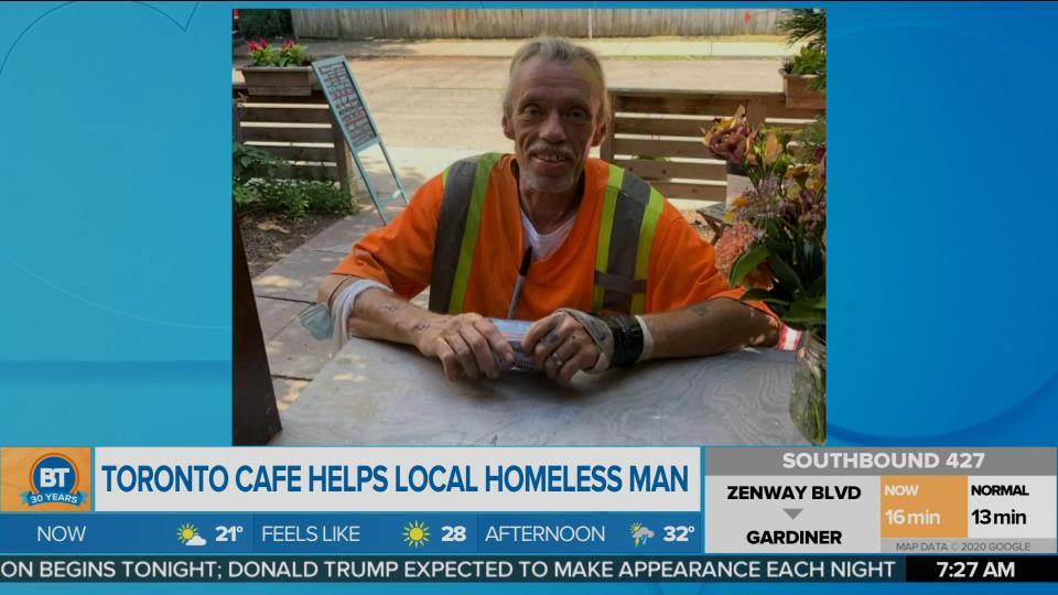 Bt Bright Spot Toronto Cafe Helps Homeless Man