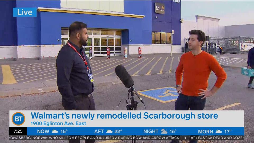 Check out the newly remodelled Walmart in Scarborough!
