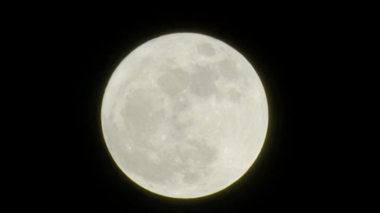 The biggest + brightest 'beaver moon' is lighting up the sky tonight