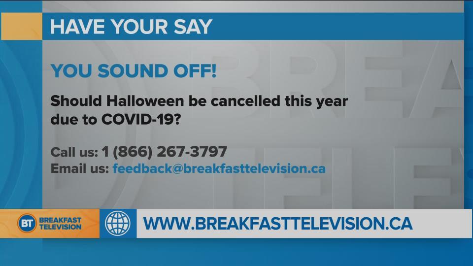 You Sound Off: should Halloween be cancelled this year?
