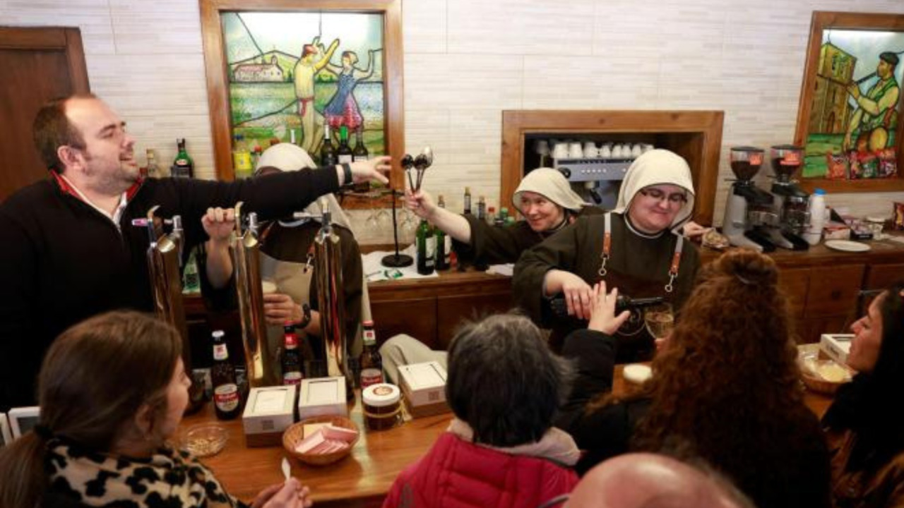 Nuns in Spain reopen a sanctuary bar to connect patrons to God