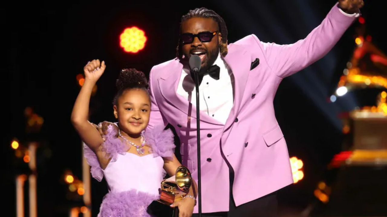 8-year-old Aura V makes history as youngest Grammy winner ever