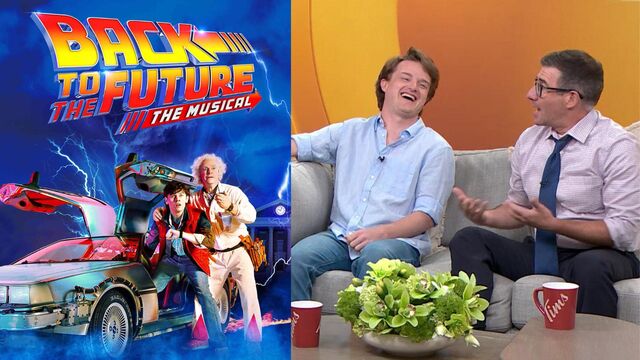 The cast of ‘Back to the Future: The Musical’ join us in studio
