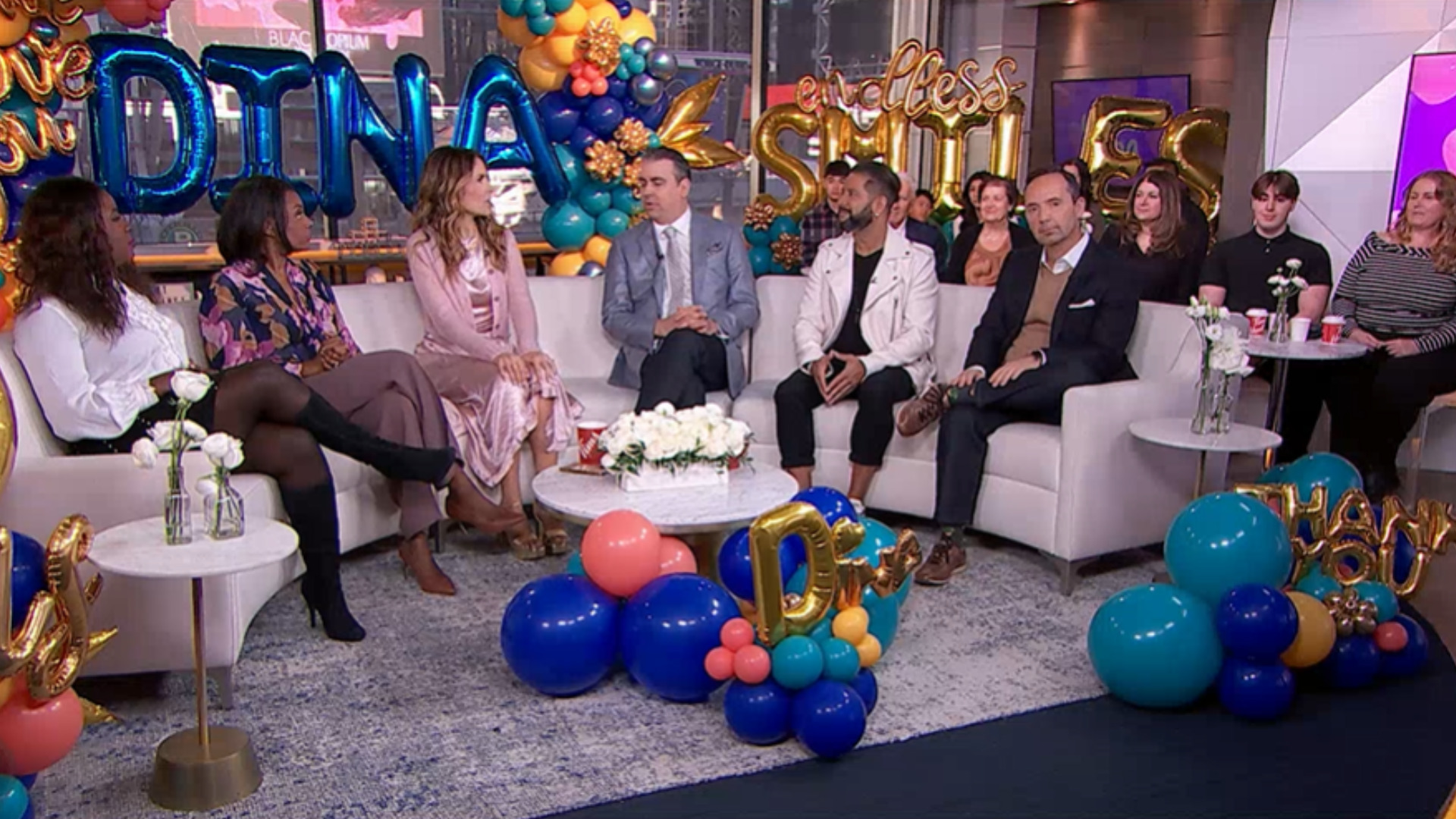 Our hosts share their farewell messages to Dina