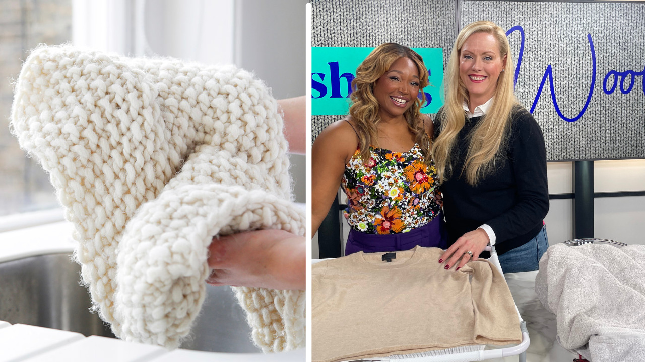 How to clean + care for wool and knitwear Video Cityline