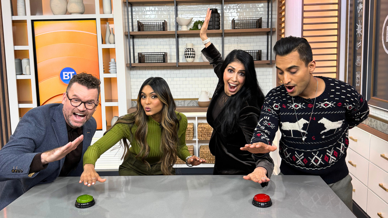 CHFI's Pooja & Gurdeep just brought the holiday cheer to BT