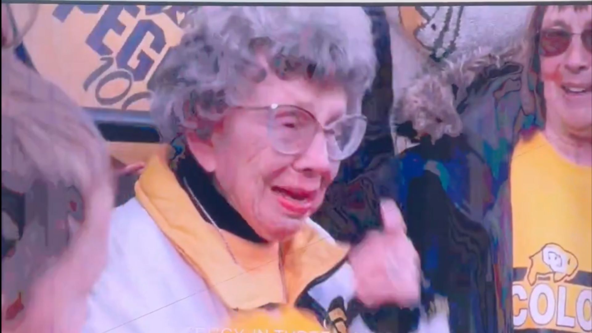 Colorado superfan Peggy got a tear-jerking surprise for her 100th birthday