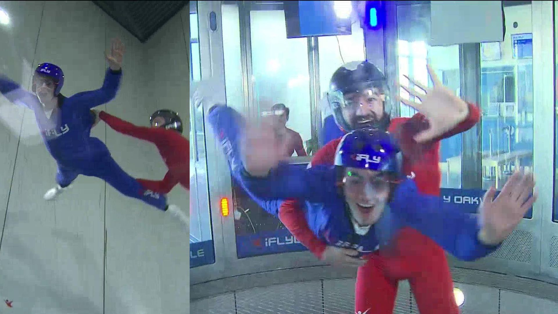 BT Producer Nick Holland just learned how to fly on LIVE television