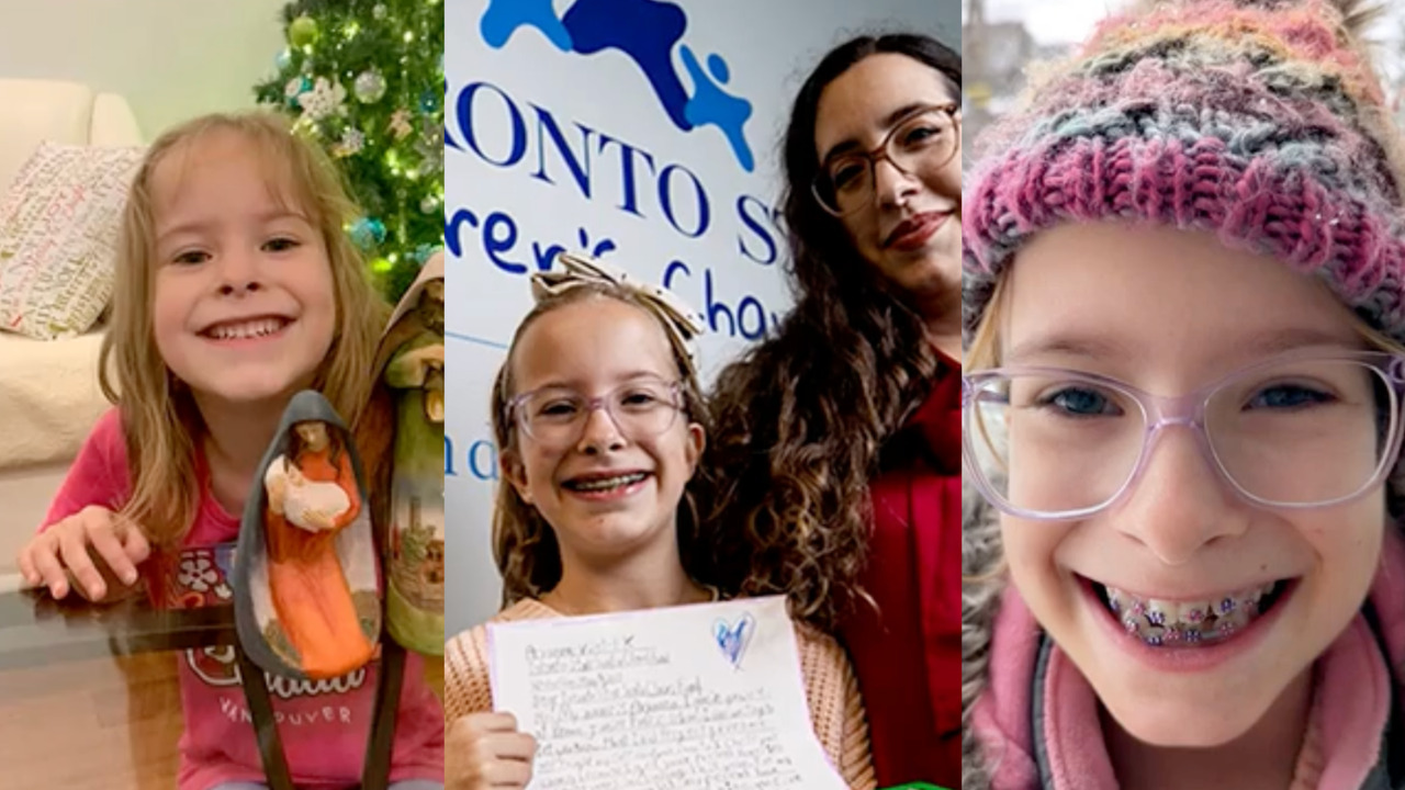 An inspiring 10-year-old shares her story of kindness this holiday season