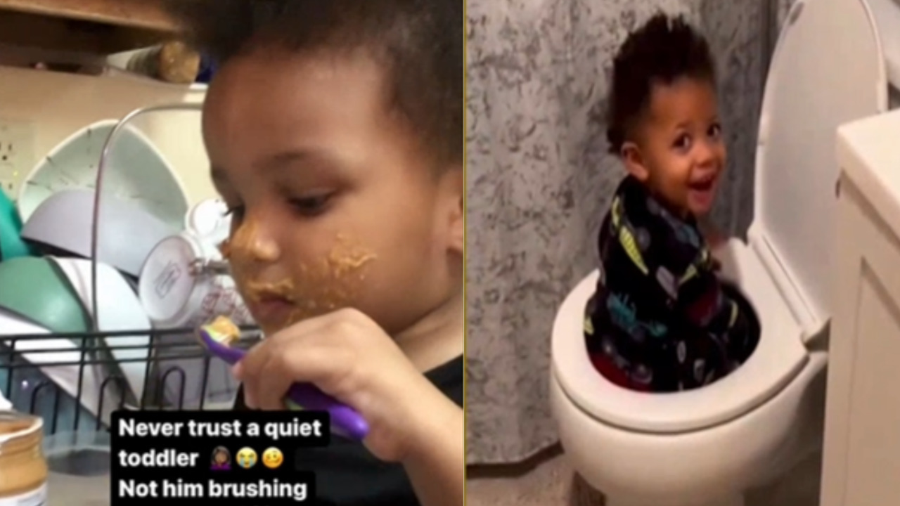 Here’s what happens when you leave toddlers to their own devices ...