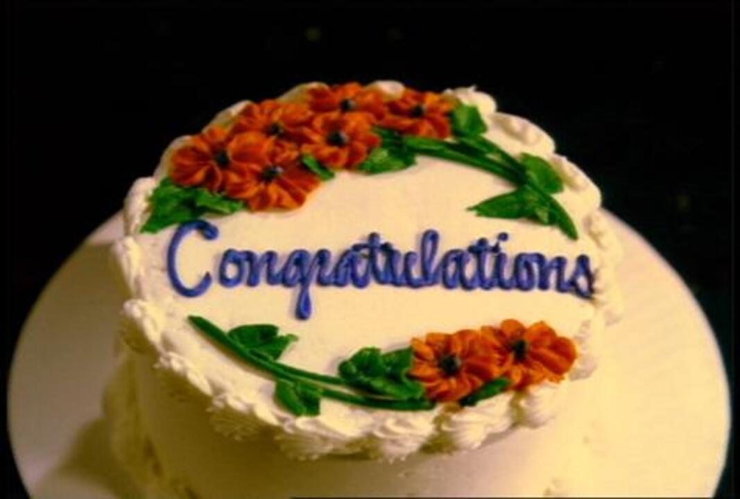 Congratulations Cake 2
