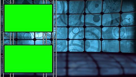 Green Screen Retro Virtual Set