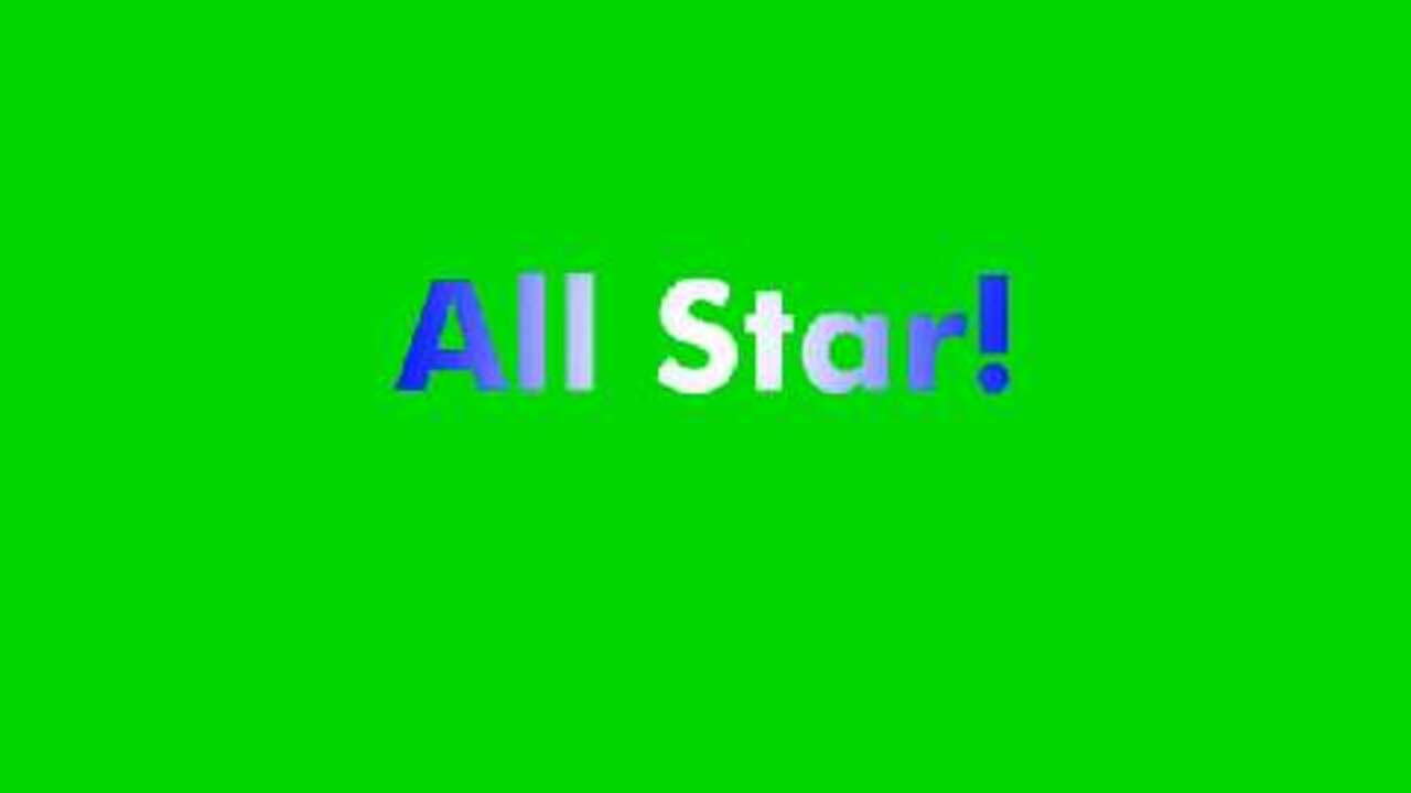 Animated Text All Star