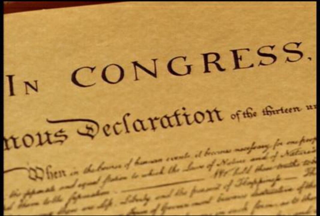 Declaration Of Independence 1