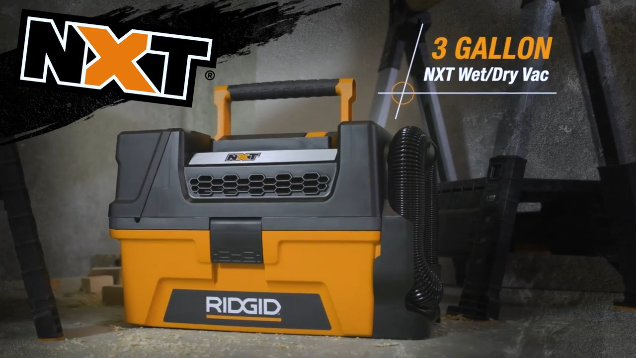 Backpack Dry Vacuum – RIDGID NXT
