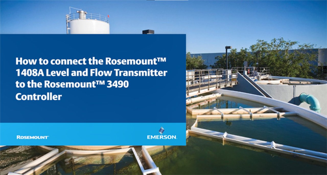 How to configure the Rosemount 1208C Level and Flow Transmitter with ...