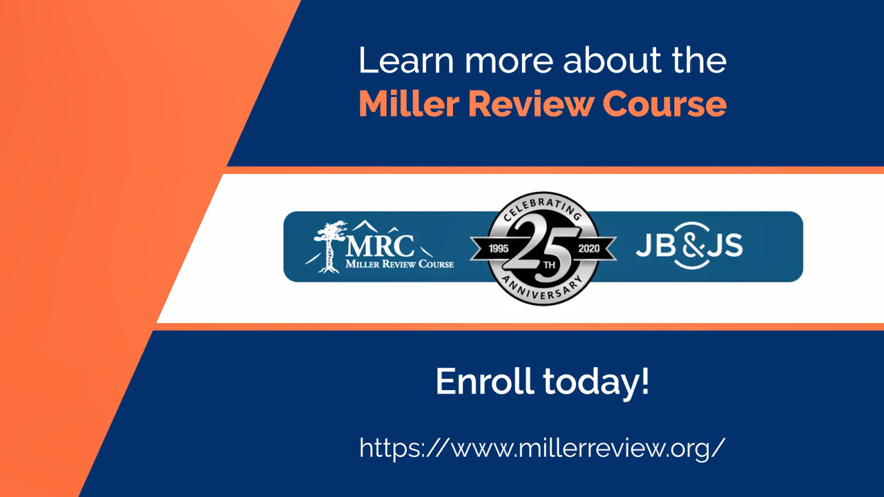 Miller Review Courses - 