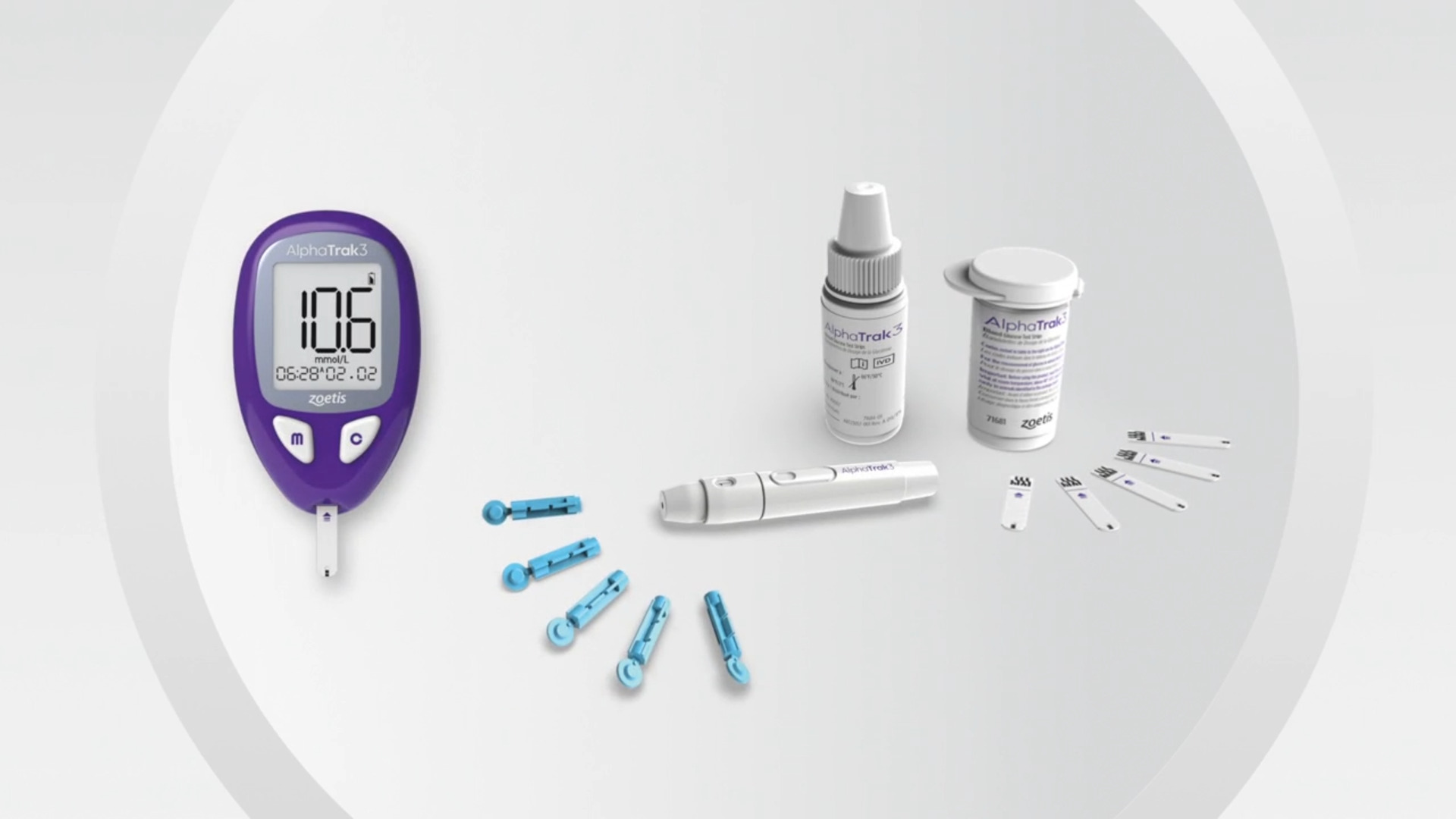AlphaTrak3 Blood Glucose Monitoring System | Zoetis