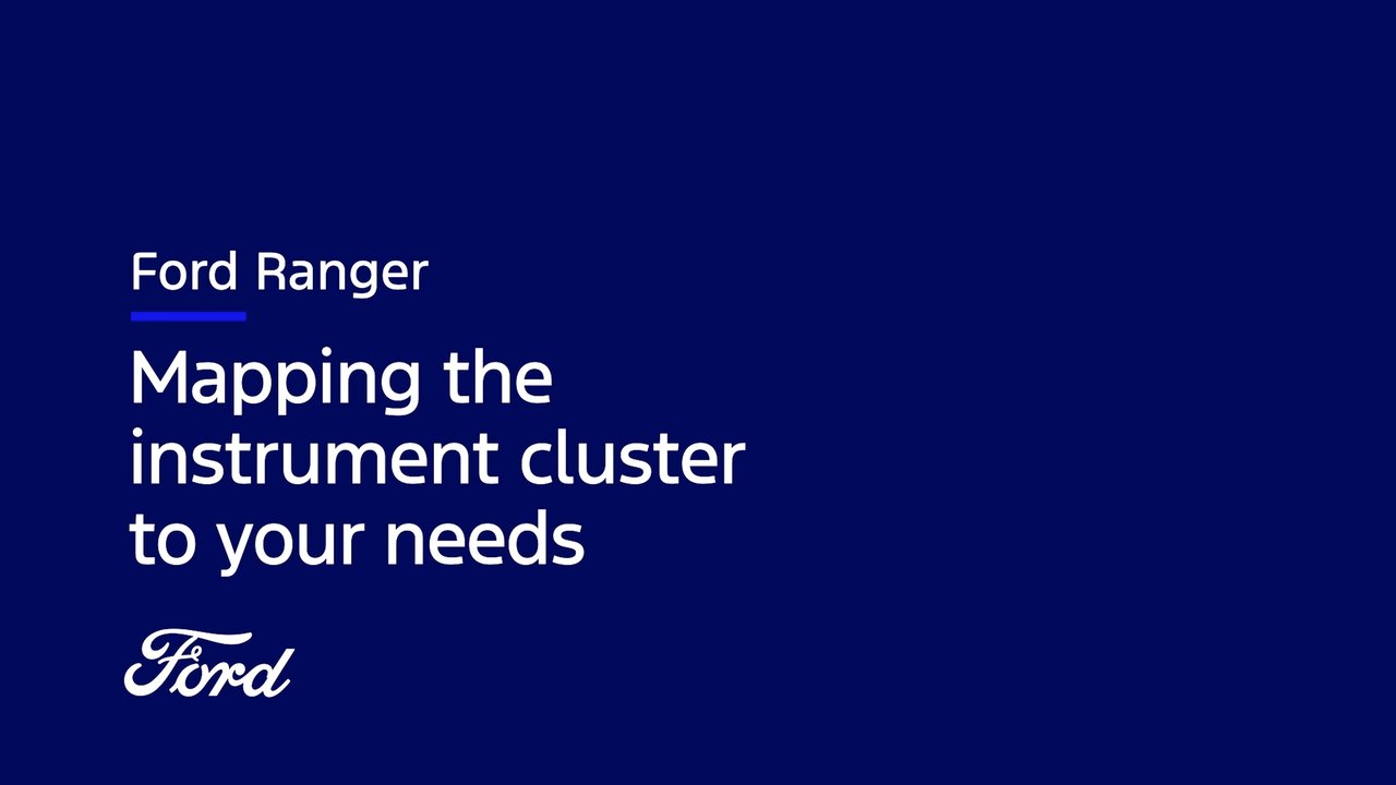 Understanding the digital instrument cluster and customising it to suit ...