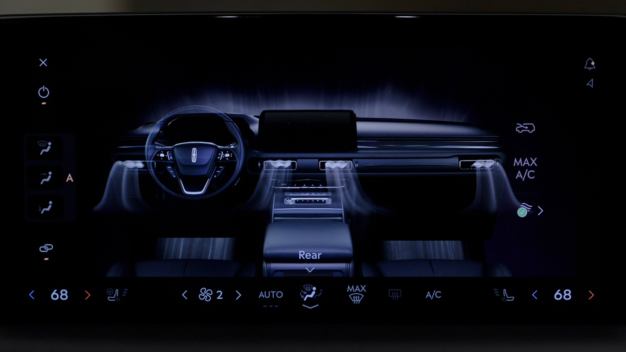 Aviator® SUV Climate Controls