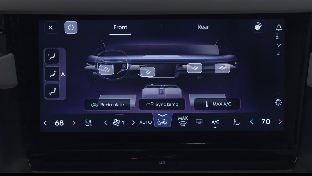Lincoln Navigator® Climate Controls