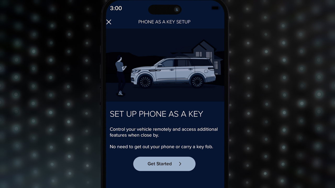 Lincoln Phone As A Key