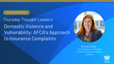 Webinar: Domestic Violence and Vulnerability – AFCA’s Approach to Insurance Complaints