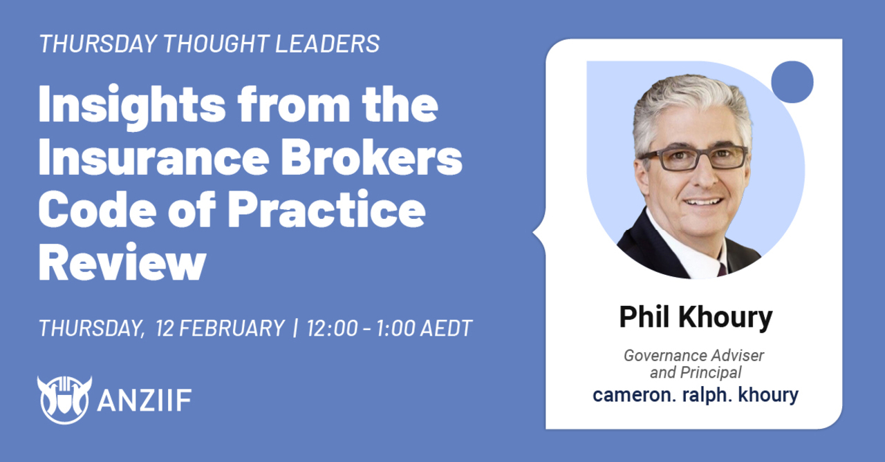 Insights from the Insurance Brokers Code of Practice Review