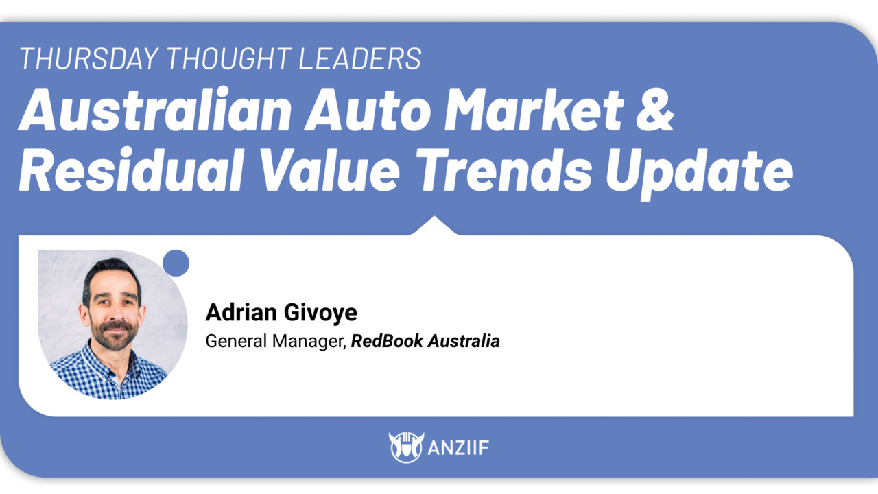 Webinar: Australian Auto Market & Residual Value Trends Update