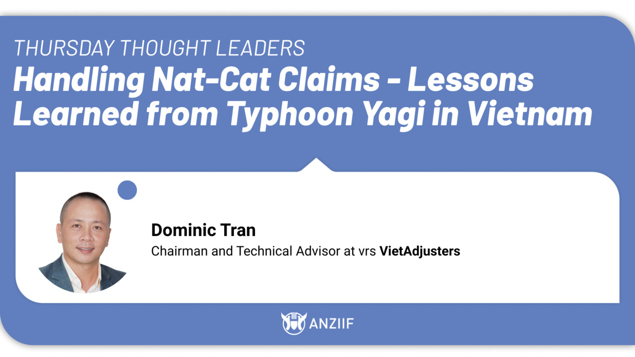 Webinar: Handling Nat-Cat Claims – Lessons Learned from Typhoon Yagi in Vietnam